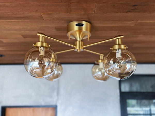 送料無料 MOON TOP CROSS （ムーントップクロス ）4灯ガラスシーリング