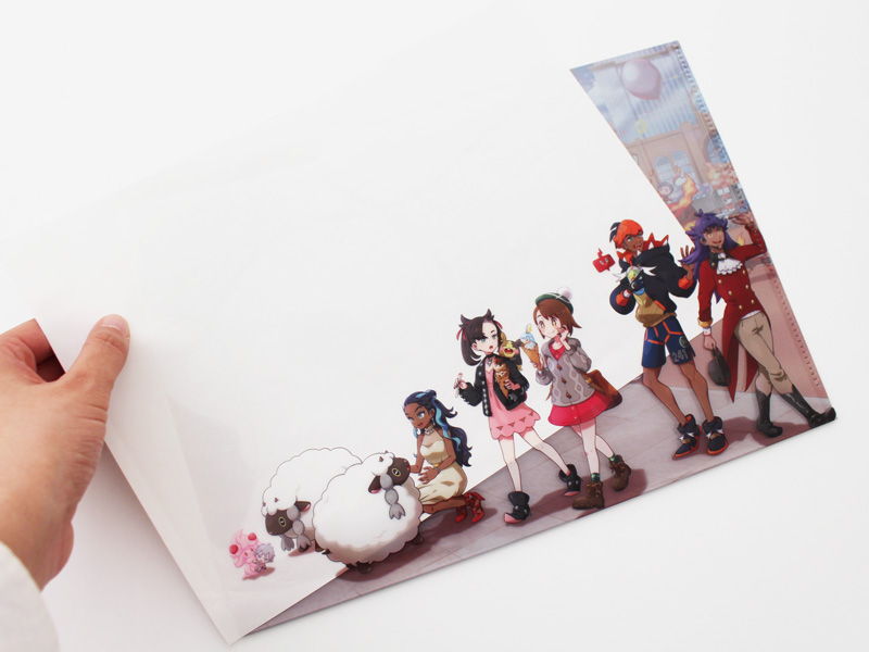 ポケモン 剣盾ホワイトデーキャンペーン当選品 クリアファイル