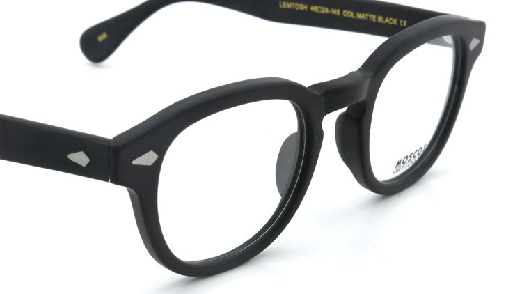 モスコット MOSCOT 定番メガネ LEMTOSH レムトッシュ通販 MATTE BLACK