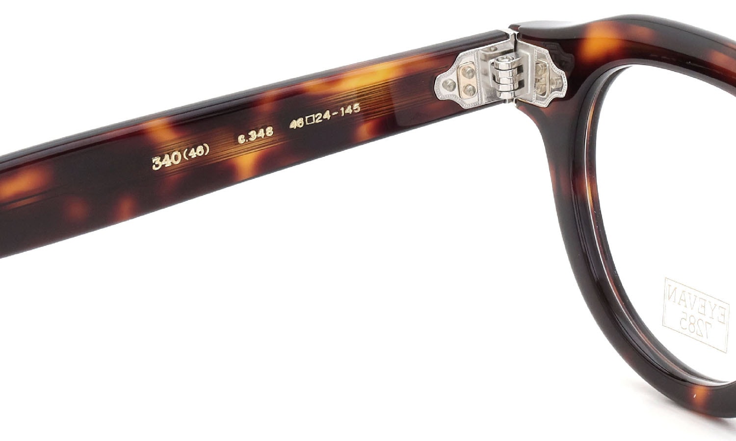 EYEVAN7285 アイヴァン7285 メガネ 340 (46)通販 C.348 EV DEMI 2 46