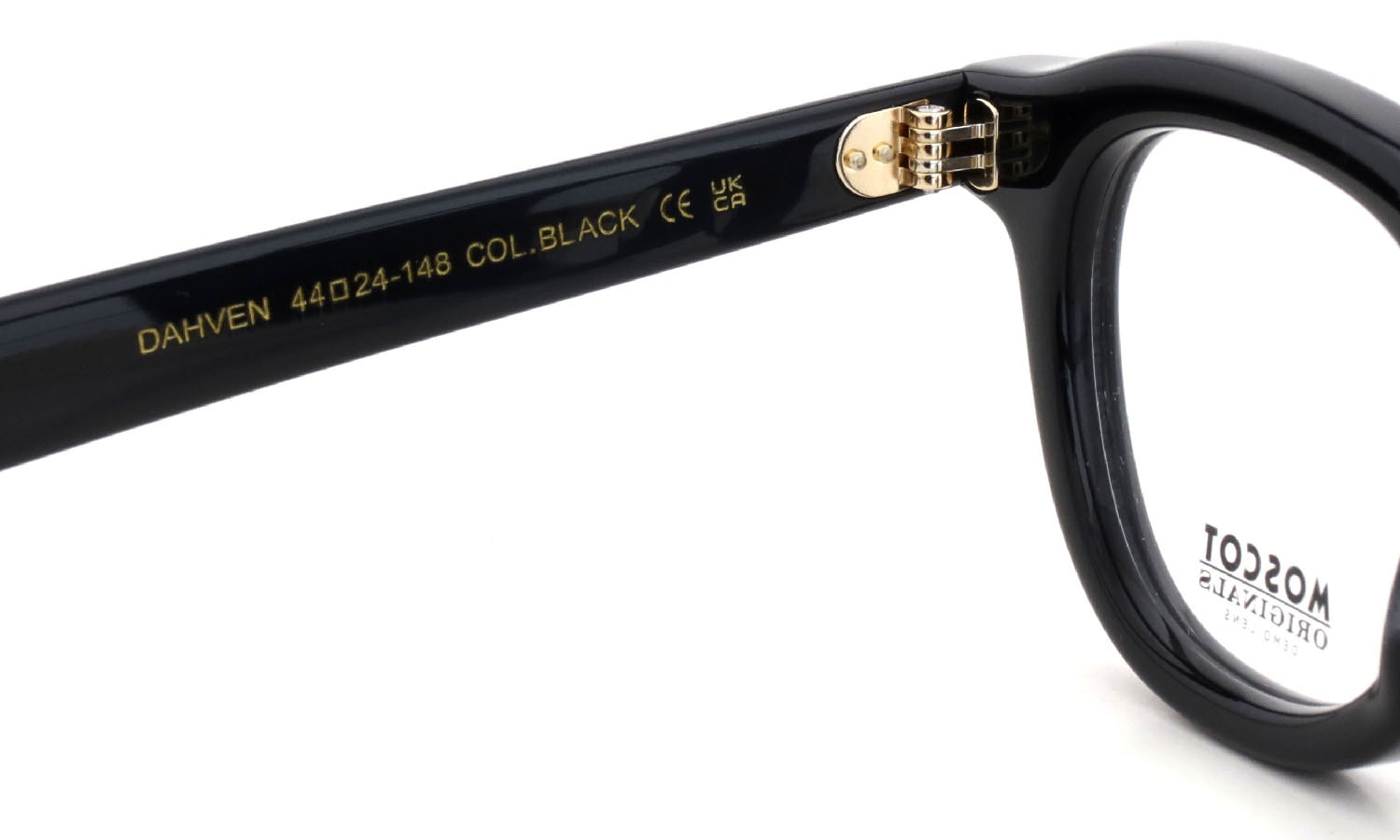 モスコット MOSCOT メガネ DAHVEN(44)通販 BLACK 44□24 (Sサイズ