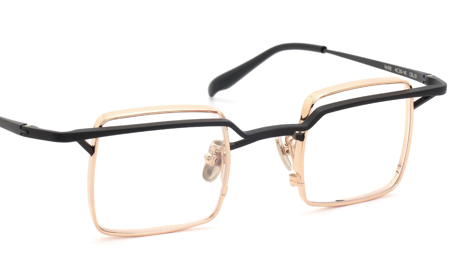 YOSHINORI AOYAMA ヨシノリアオヤマ 2025年秋冬メガネ YA-002通販 col