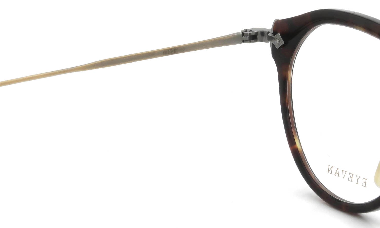 EYEVAN アイヴァン メガネ E-0508 (47)通販 col.TORT/AG (取扱：大宮