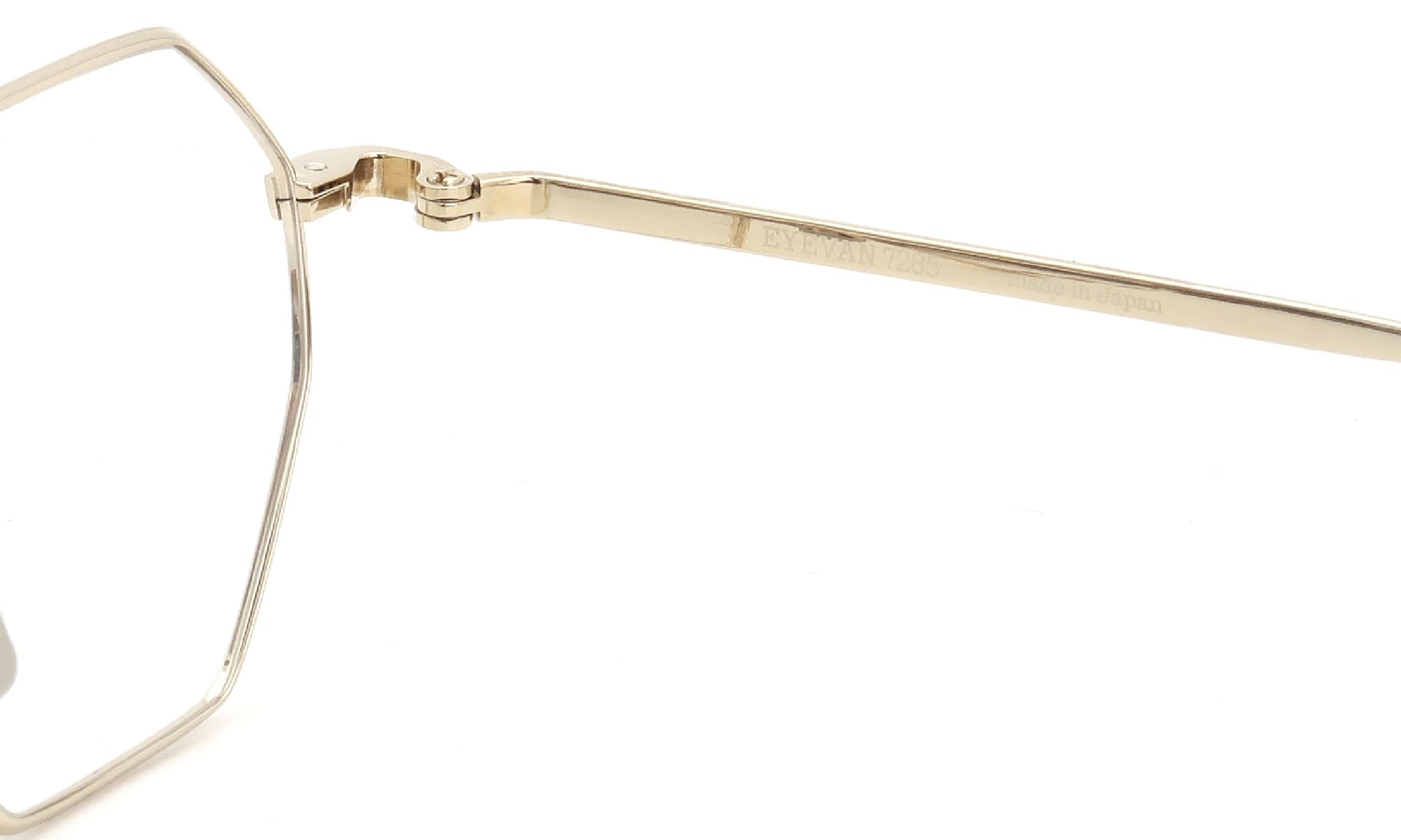 EYEVAN7285 メガネ 192 (46)通販 C.902 WHITE GOLD 正規取扱