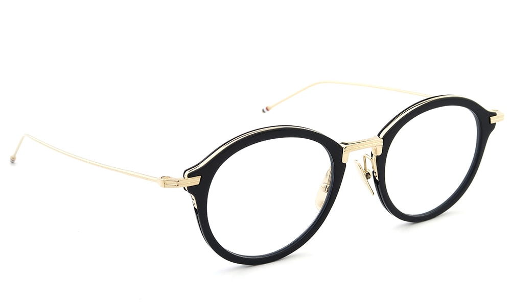THOM BROWNE メガネ 生産終了 (DITA期)通販 TB-908 49size 01 BLK-GLD