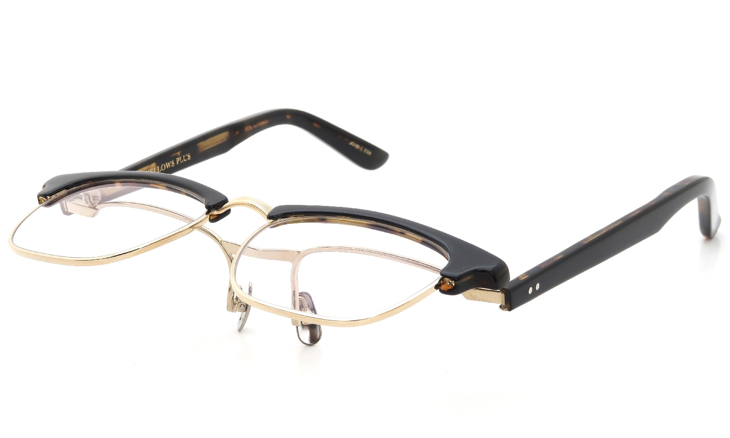 YELLOWS PLUS 跳ね上げ式メガネ JOHN通販 C238 正規取扱