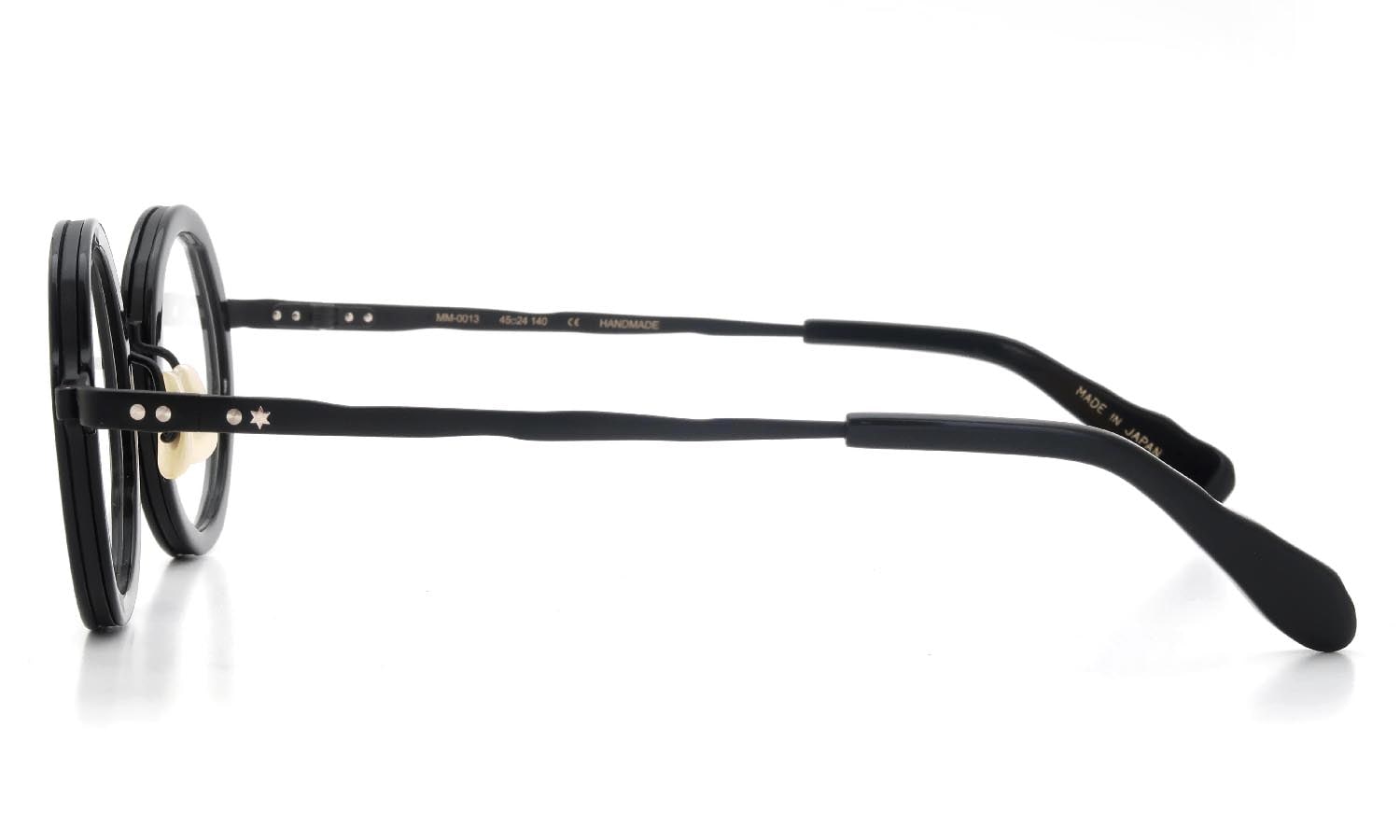 MASAHIROMARUYAMA マサヒロマルヤマ 丸メガネ MM-0013通販 col.6 BLACK