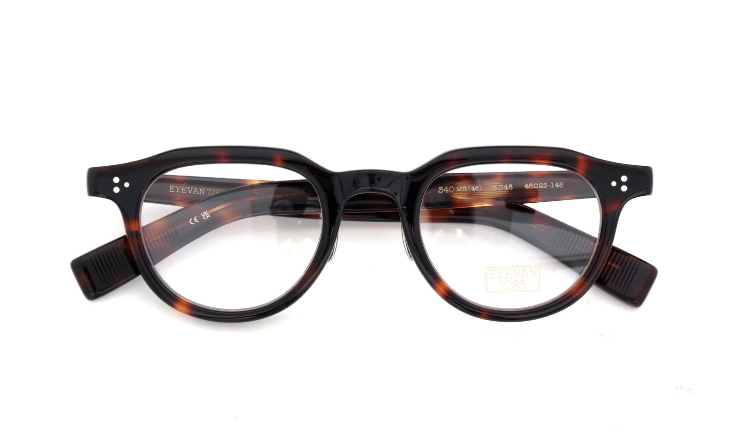 EYEVAN7285 アイヴァン7285 メガネ 340MR (46)通販 C.348 EV DEMI 2 46