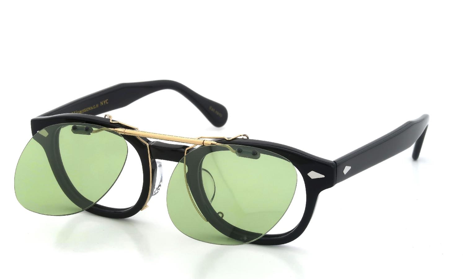 モスコット MOSCOT LEMTOSH専用 跳ね上げ偏光クリップオンサングラス