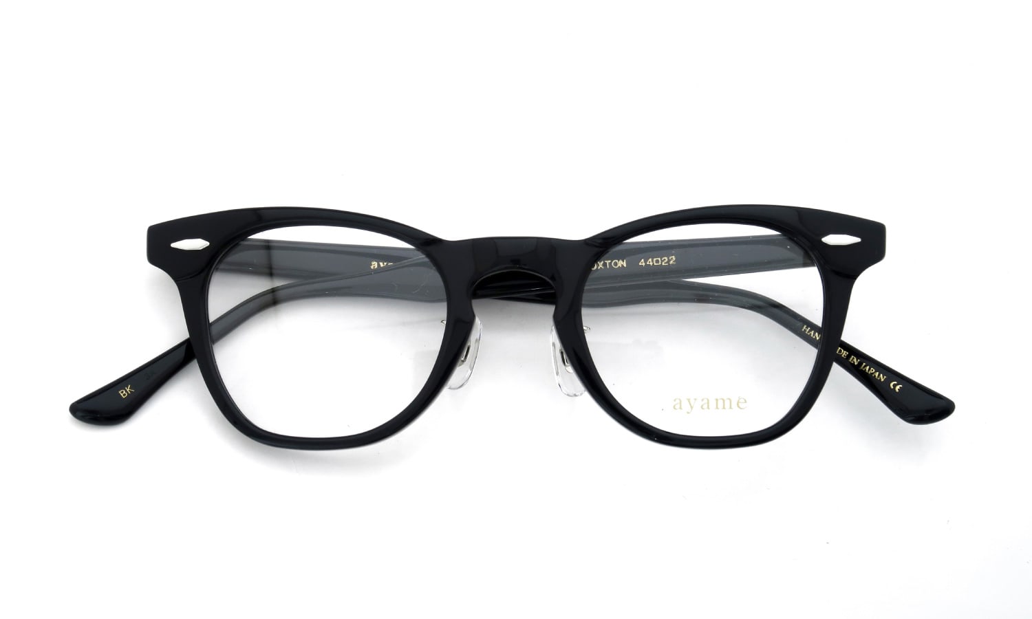 ayame アヤメ メガネ FOXTON 44size通販 BK 正規取扱店