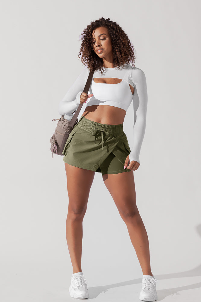 Hiking Superskort™ - Dark Olive – POPFLEX®