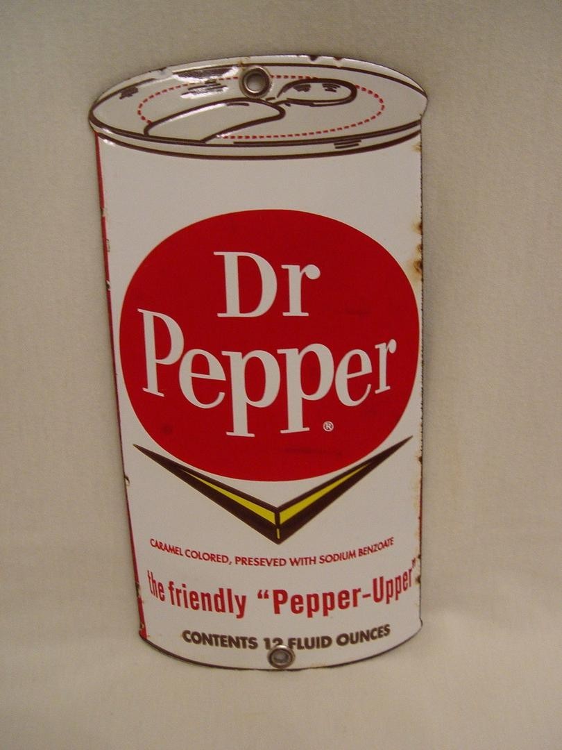 Vintage Dr Pepper Sign | Porcelain Signs.Com