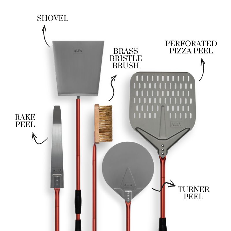 Alfa Ovens Pizza Peel Set - Patio & Pizza Outdoor Furnishings