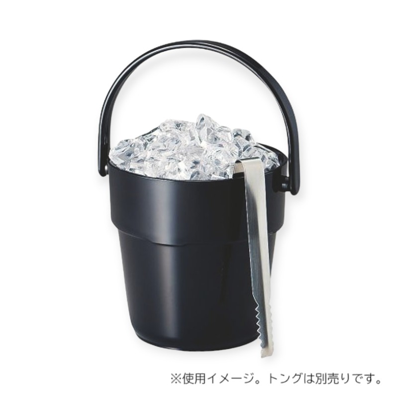 バー用品 No.10929 スタッキングプラスチックアイスペール 1500ml