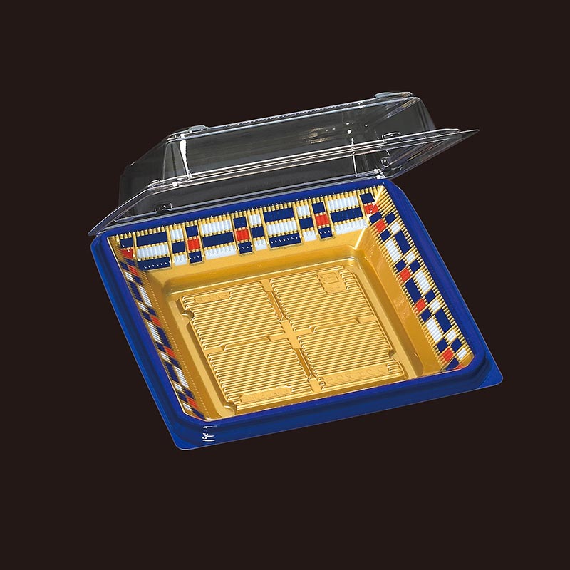 フードパック スクエア25 黒淵朱(嵌合) 福助工業 | テイクアウト容器の