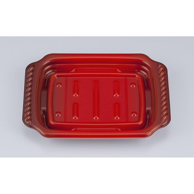 軽食容器 TNプレト18-13 セルモ赤本体 シーピー化成 | テイクアウト