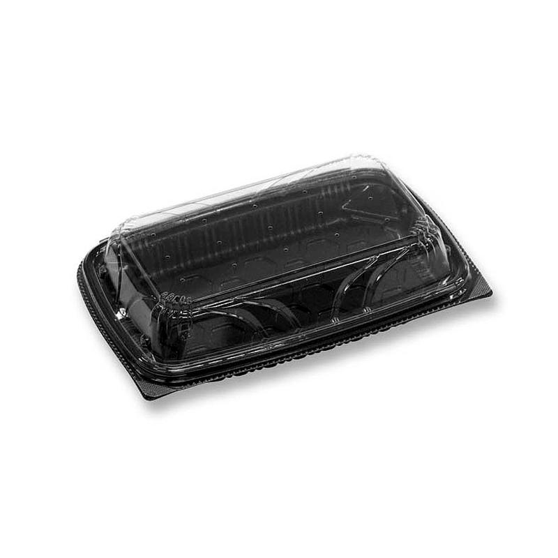 フードパック OPライト18-13(15) 黒 デンカポリマー | テイクアウト