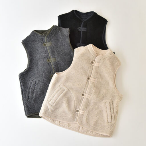 NATURAL LAUNDRY / ナチュラルランドリー ボアリバーシブル - PADDY BLOG