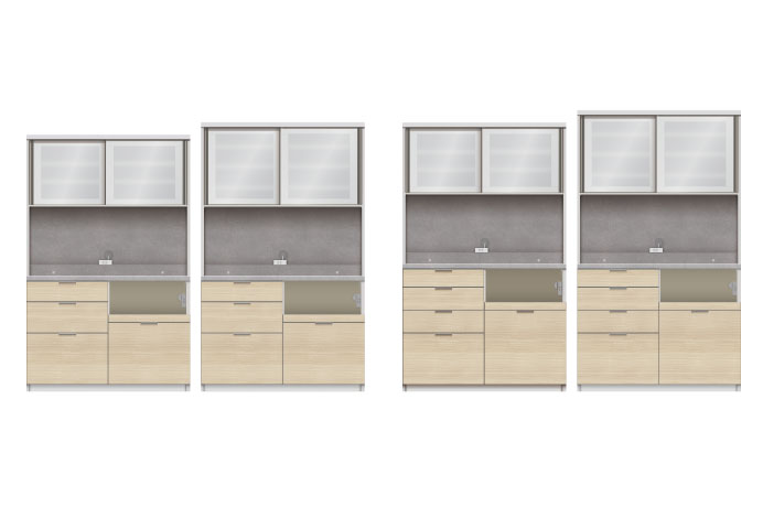 食器棚 RU/RL | 家具・インテリアの【パモウナ】