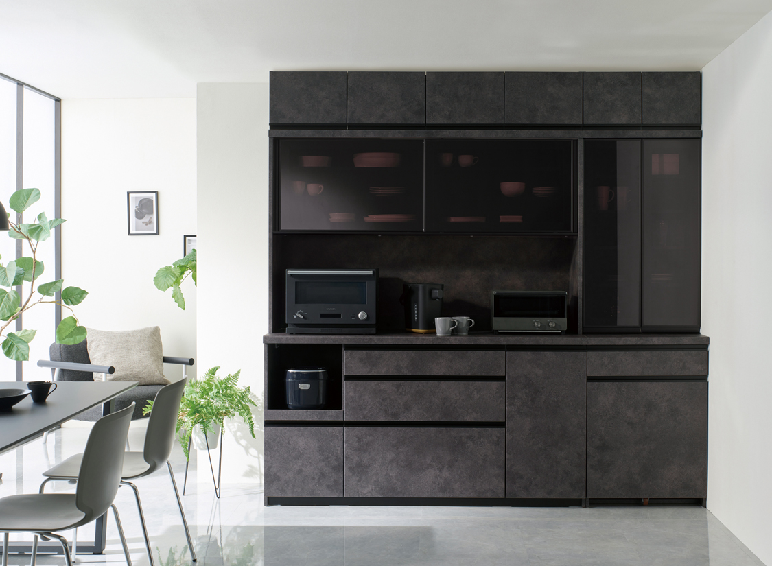 食器棚 EC/EM シリーズ商品情報 | 家具・インテリアの【パモウナ