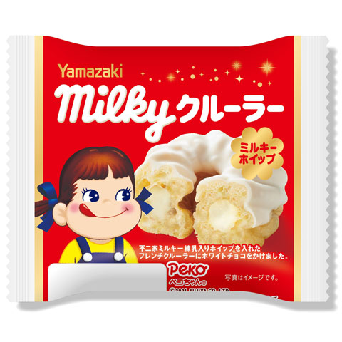 パンのはなし：パンの新製品情報「ミルキークルーラー（ミルキー
