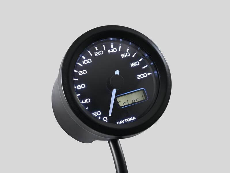 DAYTONA VELONA 電気式スピードメーター Φ48 200km/h 44197 | DAYTONA