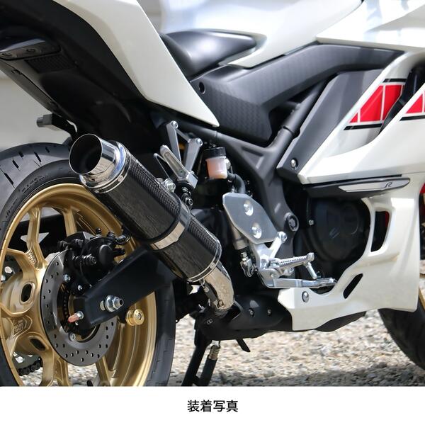 WR'S（ダブルアールズ） YZF-R3/MT-03 ラウンドタイプスリップオン