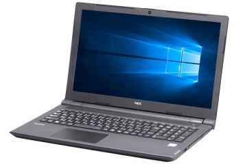 NEC 【即納パソコン】VersaPro VKT25/F-3(SSD新品) ※テンキー付 【中古
