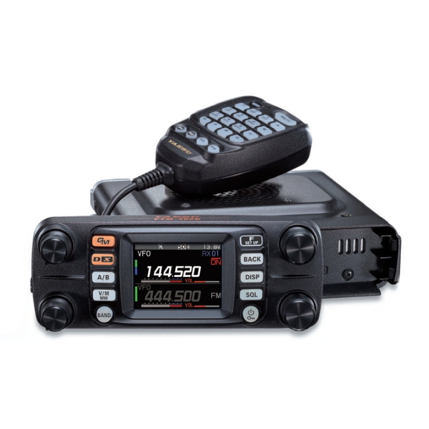 Yaesu FTM-300DE mobile VHF UHF 50W GPS Bluetooth
