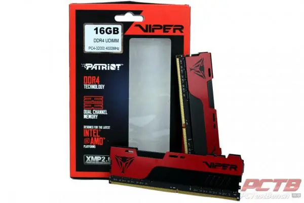 Viper Elite II DDR4 4000MHz Kit Review - PCTestBench