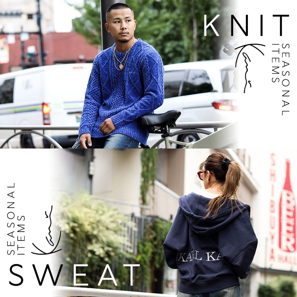 KK STYLE BOOK -SWEAT&KNIT- | PEET ONLINE STORE