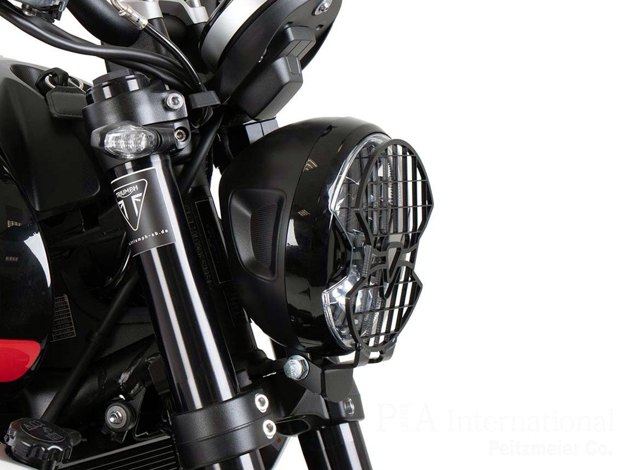 トライアンフ ボンネビル、スクランブラーなどにライトストーンガード