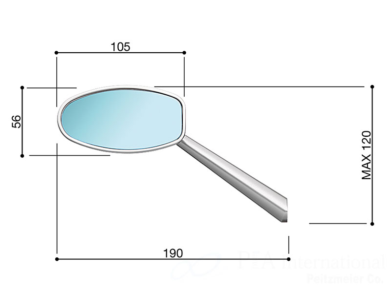 rizoma リゾマ ミラー 「Dynamic」 BS080
