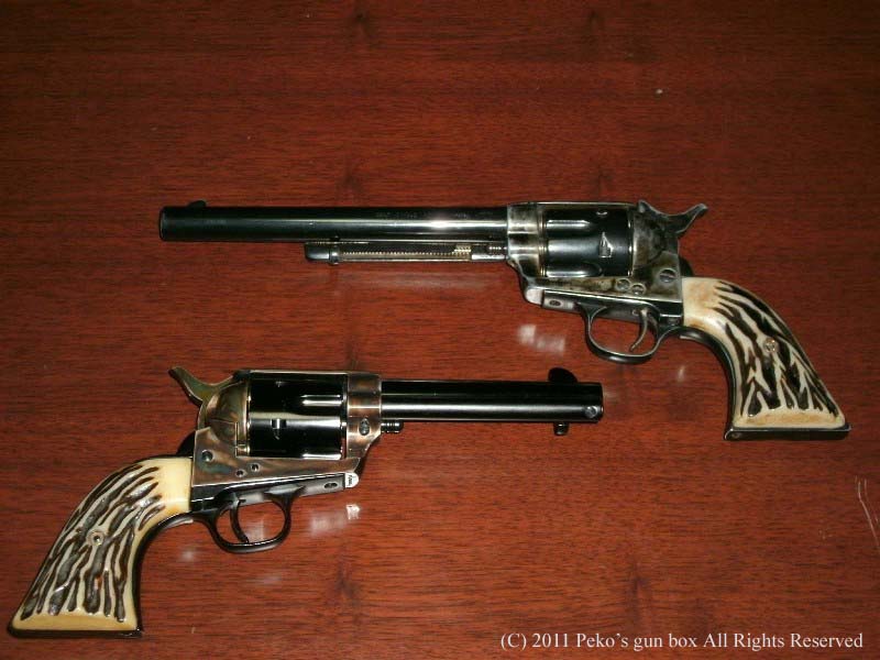 SAA とカスタムグリップ / 自慢の逸品！ : Peko's Gun Box