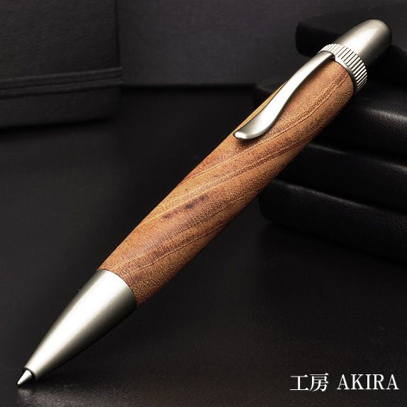 工房 AKIRA 木軸 ボールペン パトリオットスリム ジェットストリーム