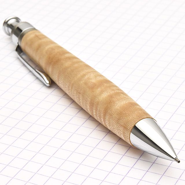 工房 楔 0.5mm シャープペンシル コルタ楔 楓ちぢみ杢 | ペンハウス