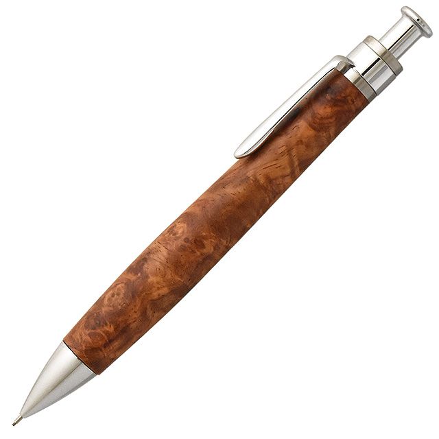 工房 楔 0.5mm シャープペンシル コルタ楔 花梨こぶ杢 | ペンハウス