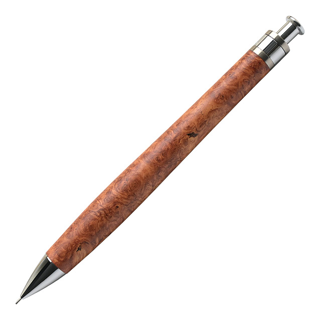 工房 楔 0.5mmペンシル楔 花梨こぶ杢 上杢 真鍮 | ペンハウス