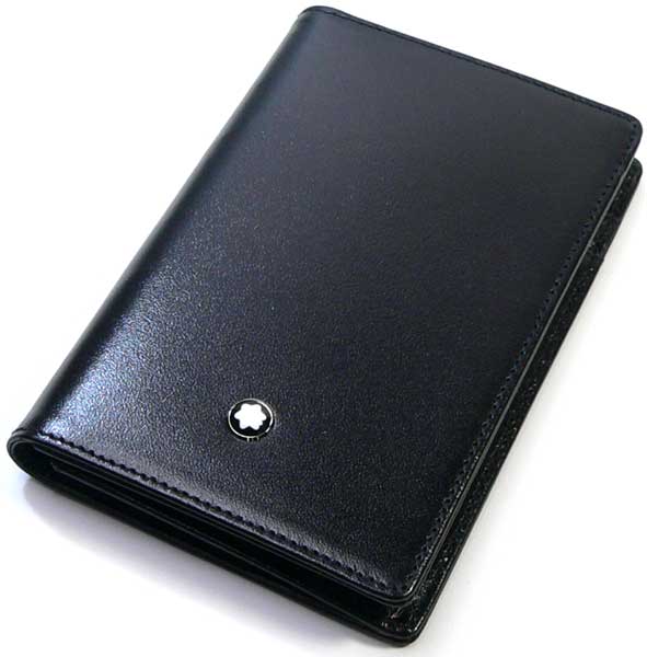 MONTBLANC モンブラン 名刺入れ 30304 マチ無し ブラック U0014108