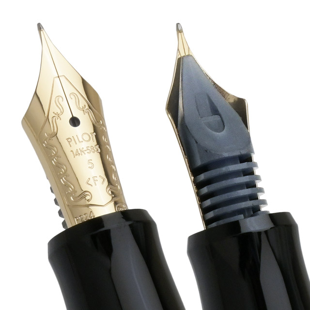 PILOT（パイロット） 万年筆 カスタム74 ブラック FKKN-12SR-B | ペン