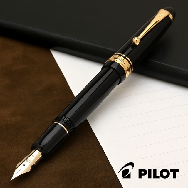 PILOT パイロット 万年筆 カスタム743 FKK-3000R-B ブラック | ペンハウス