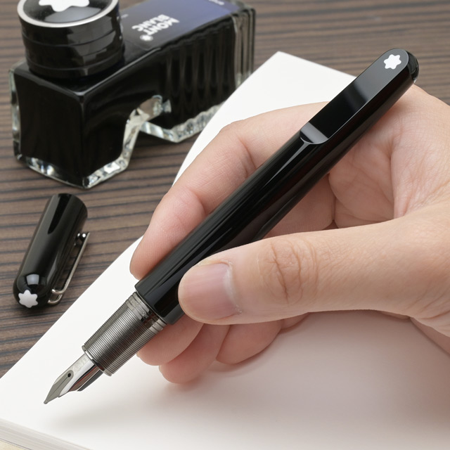 MONTBLANC モンブラン 万年筆 モンブラン M 113618 ブラック | ペンハウス