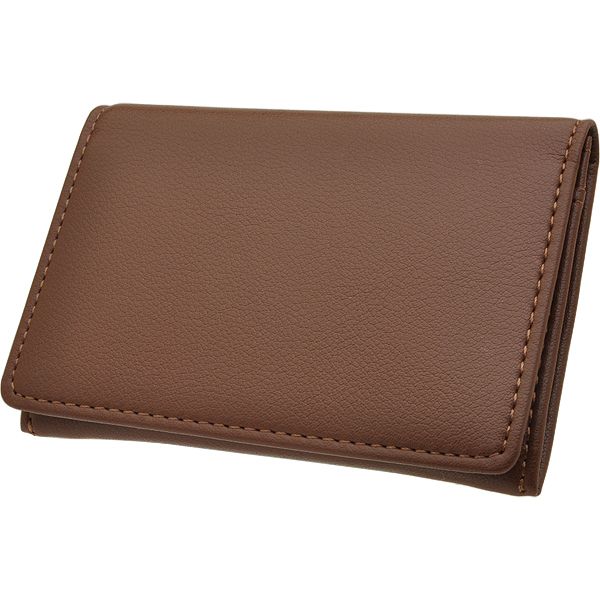 PILOT パイロット 本革製 名刺入れ 80枚用 LN08-250BN ブラウン | ペン