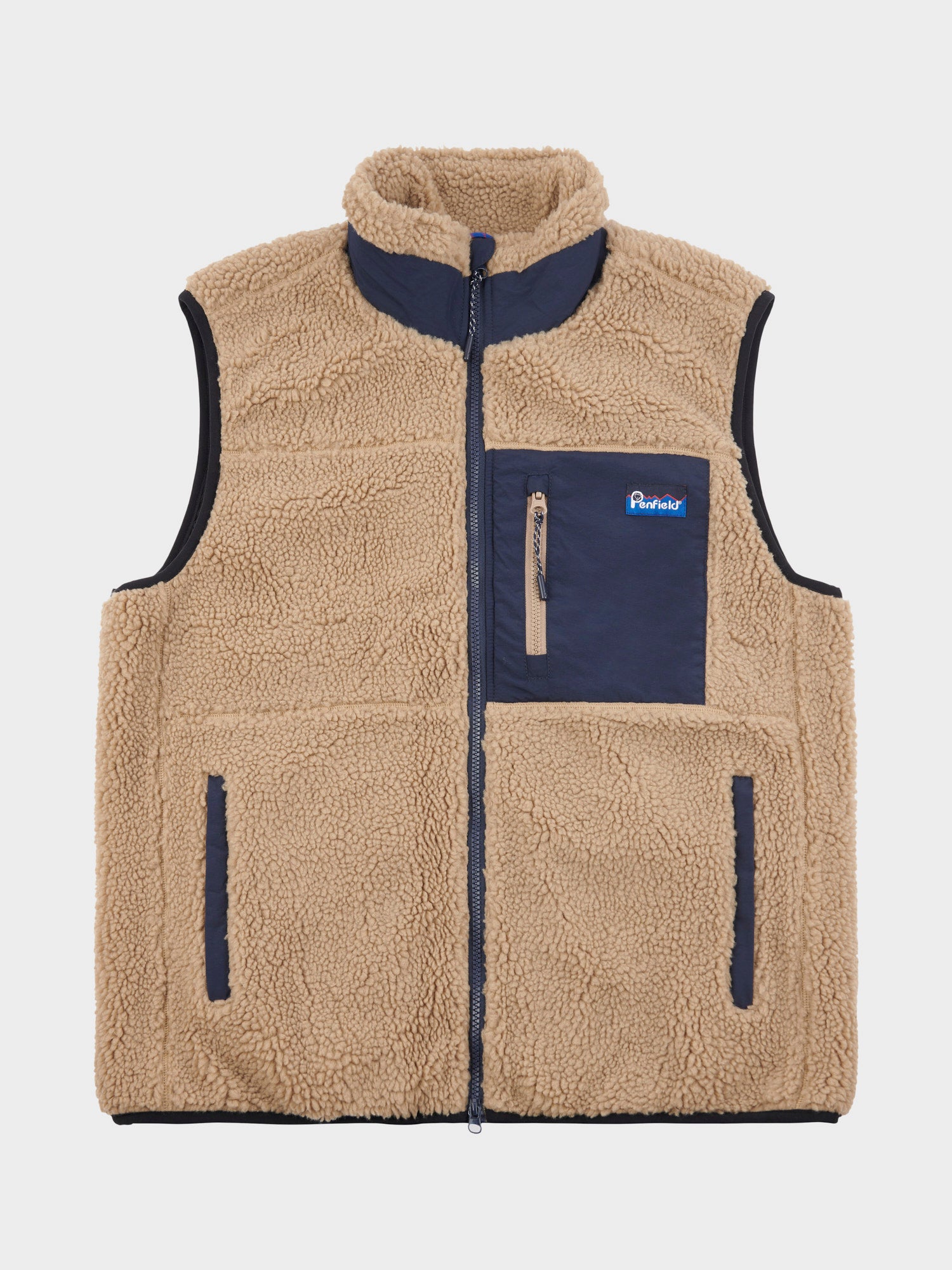 Mattawa Fleece Vest in Chinchilla – Penfield