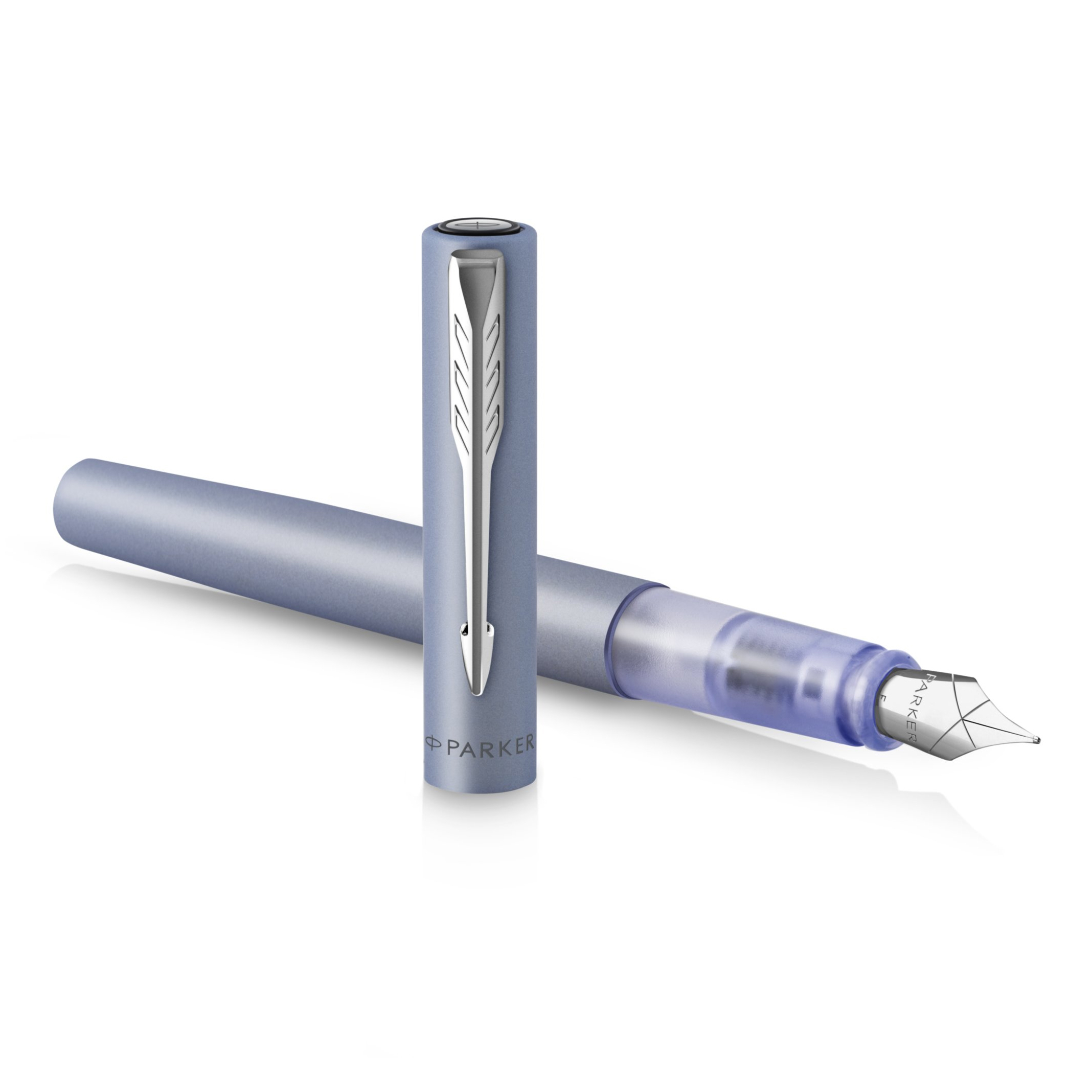Parker Vector XL Silver Blue Fountain Pen | Penworld » More than