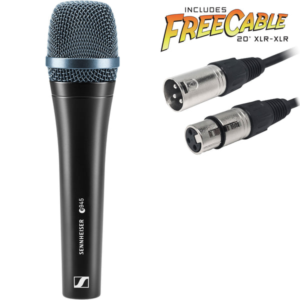 Sennheiser e 945 Handheld Supercardioid Dynamic Vocal Microphone