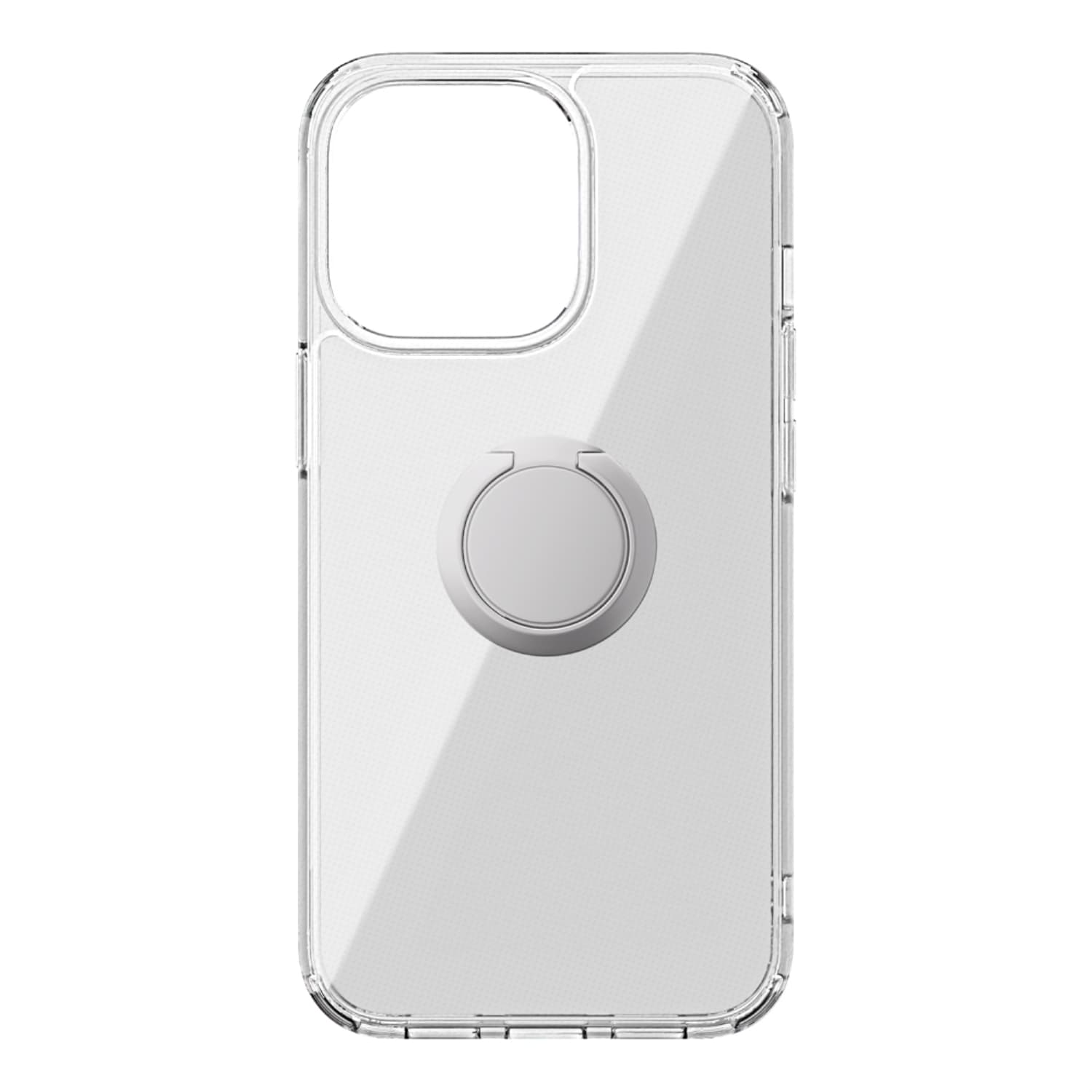iPhone 13 Pro用 リング付 抗菌ハイブリッドケース シルバー｜株式会社PGA