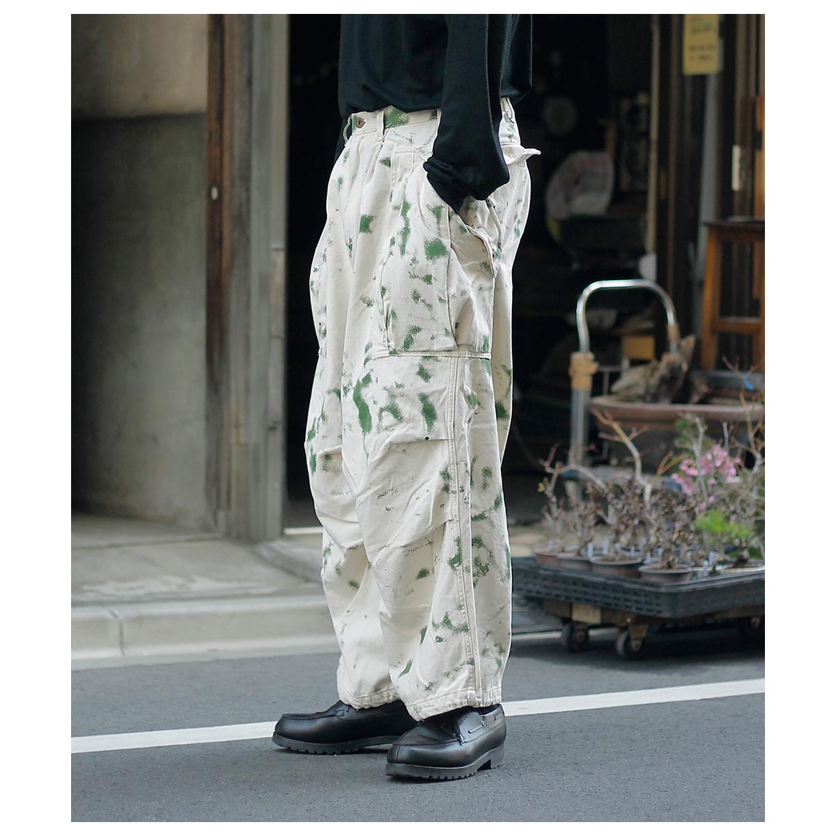 グランク GURANK カモ カーゴパンツ Camo cargo pants (2608X
