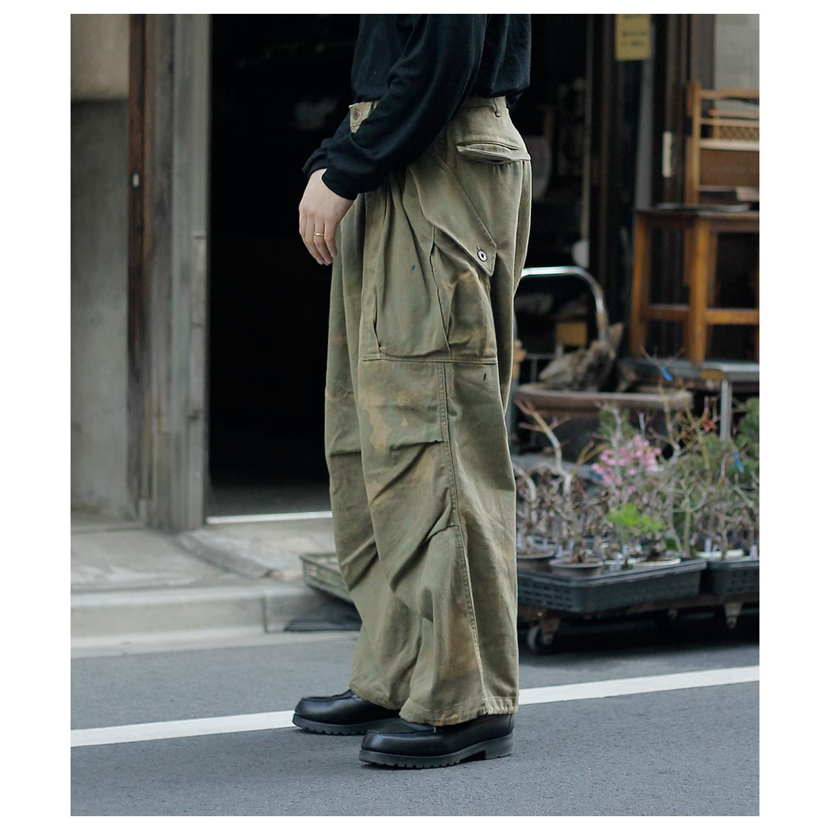 グランク GURANK カモ カーゴパンツ Camo cargo pants (2608X