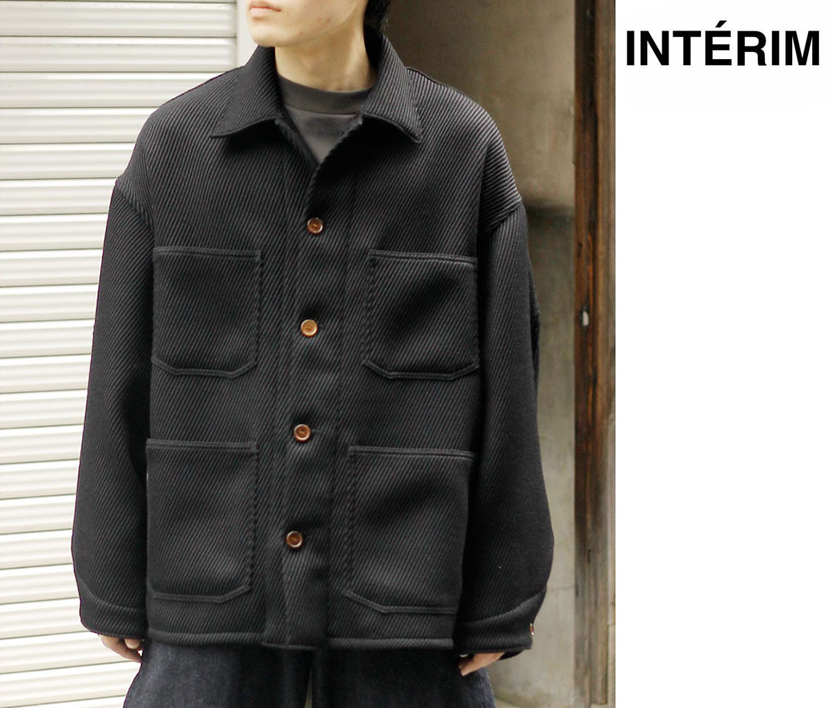 インテリム INTERIM ダイアゴナル ウールツイル デッドストック